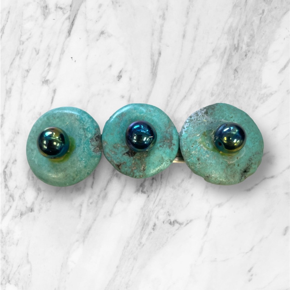 Semi-Precious Stone Hair Barrette
